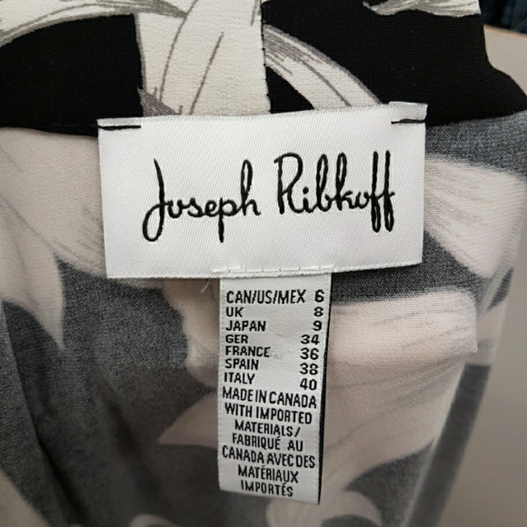 Joseph Ribkoff blouse Sz 6 - Picture 4 of 4